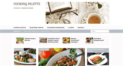 Desktop Screenshot of cookingpalette.net