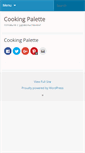 Mobile Screenshot of cookingpalette.net
